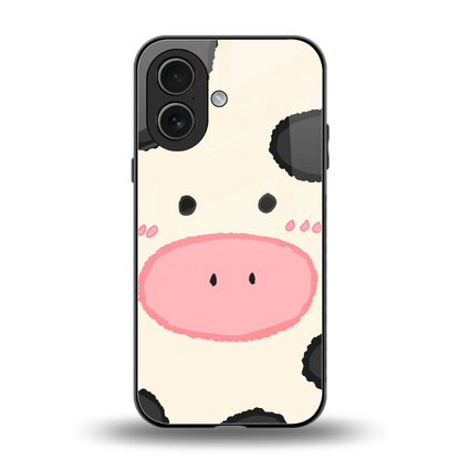 Moochic back phone cover | glass case for iphone 17