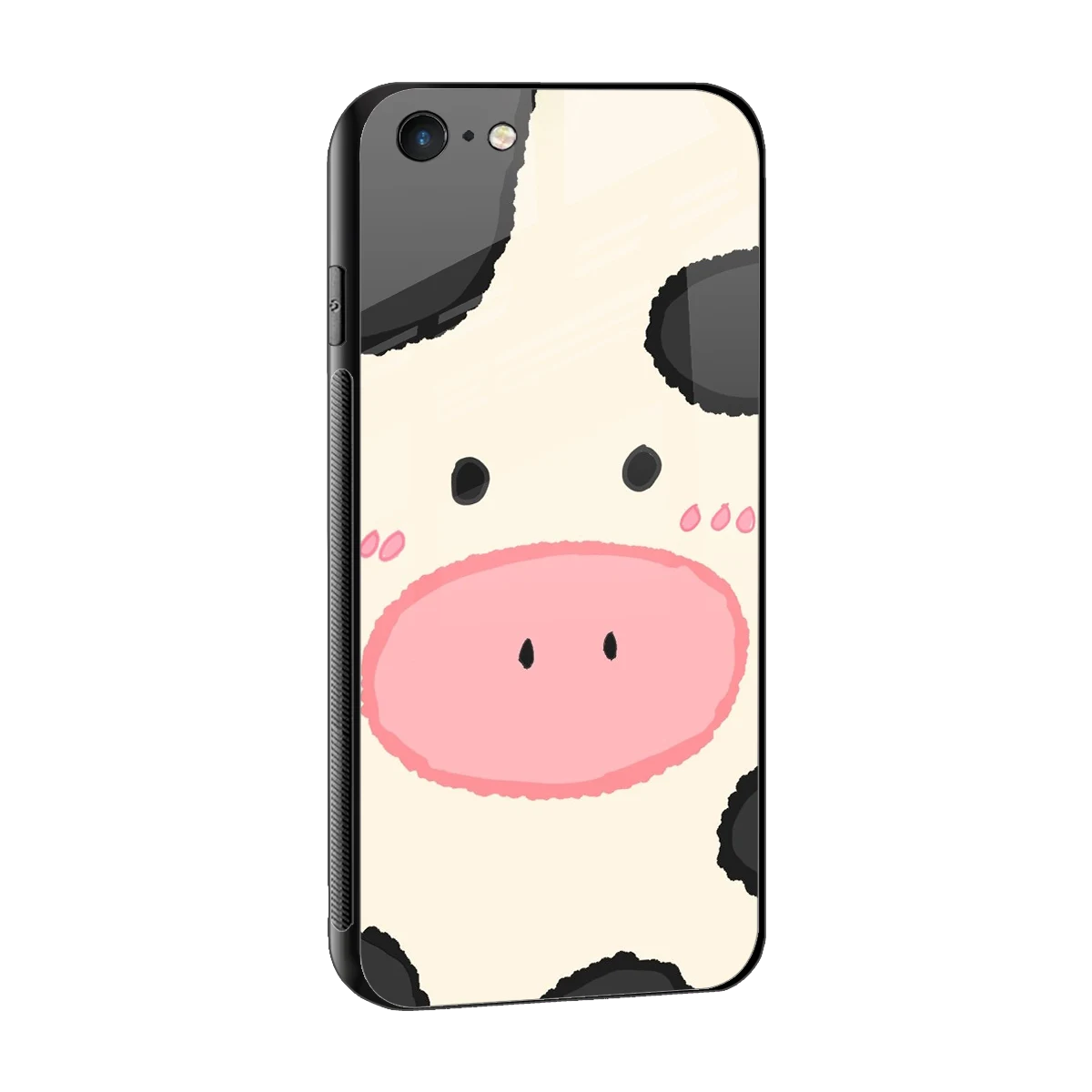 Moochic sleek iphone 6 cover with tempered glass back and TPU edges