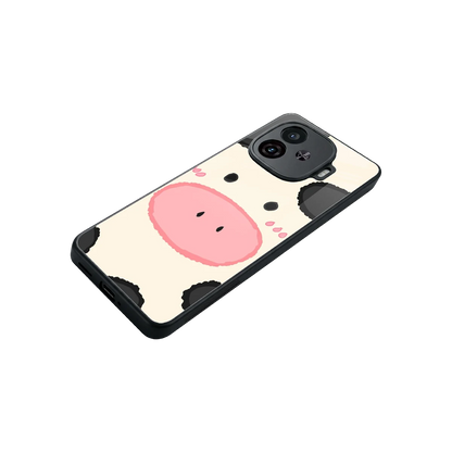 Moochic stylish phone case for iqoo neo 10r 5g | glossy glass and slim fit