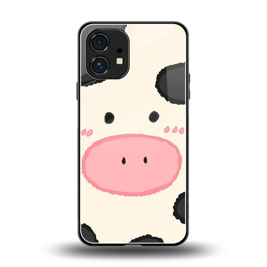Moochic back phone cover | glass case for nothing phone 1