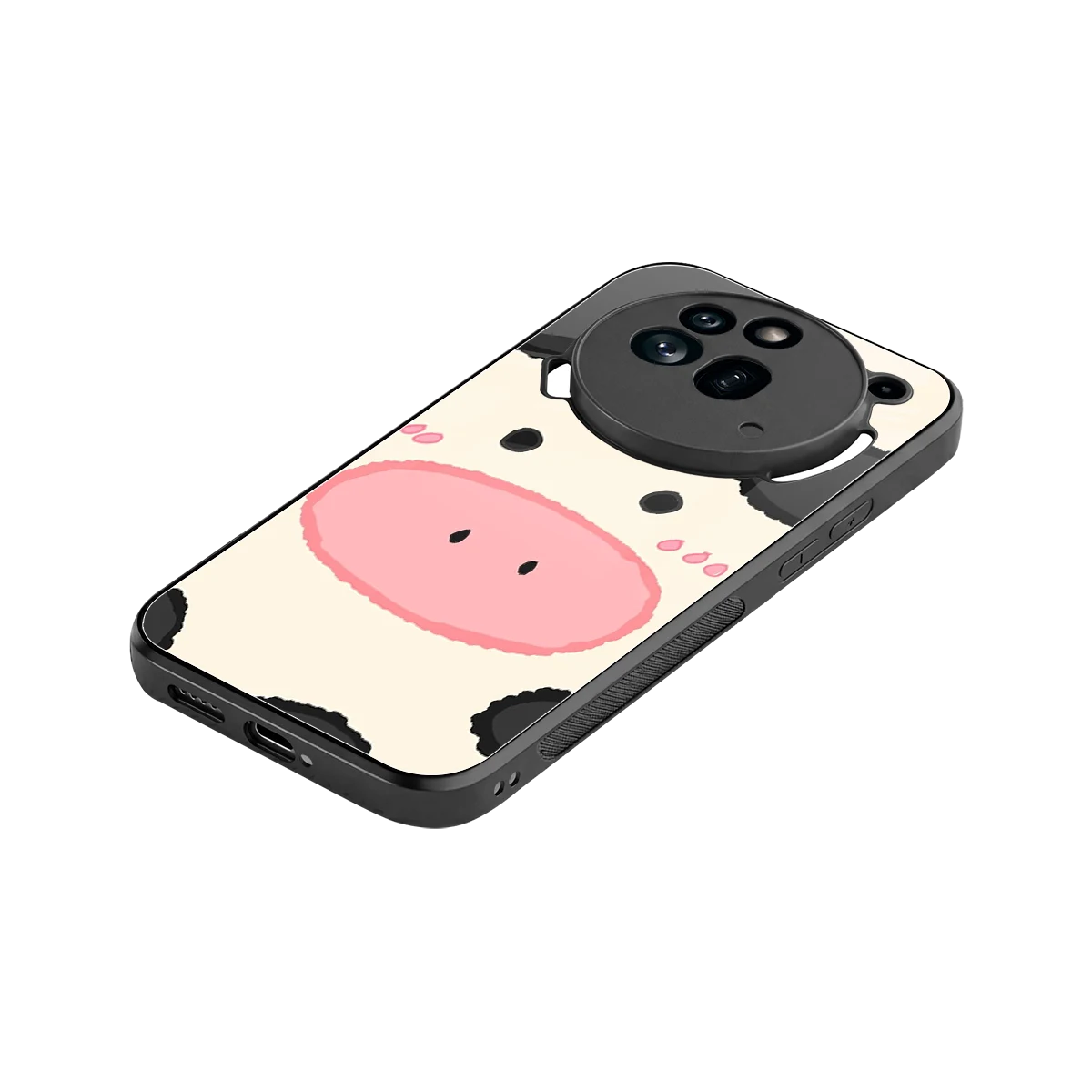 Moochic stylish phone case for nothing phone 3a pro | glossy glass and slim fit