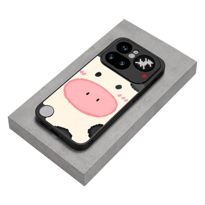 Moochic stylish phone case for nothing phone 4a pro | glossy glass and slim fit