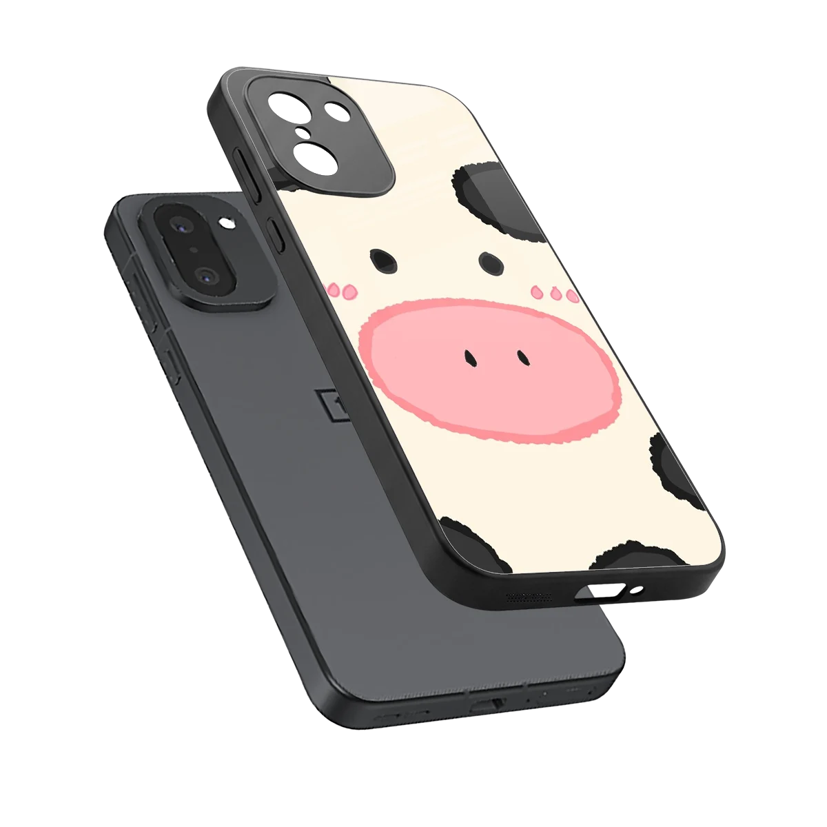 Moochic sleek oneplus 15r cover with tempered glass back and TPU edges