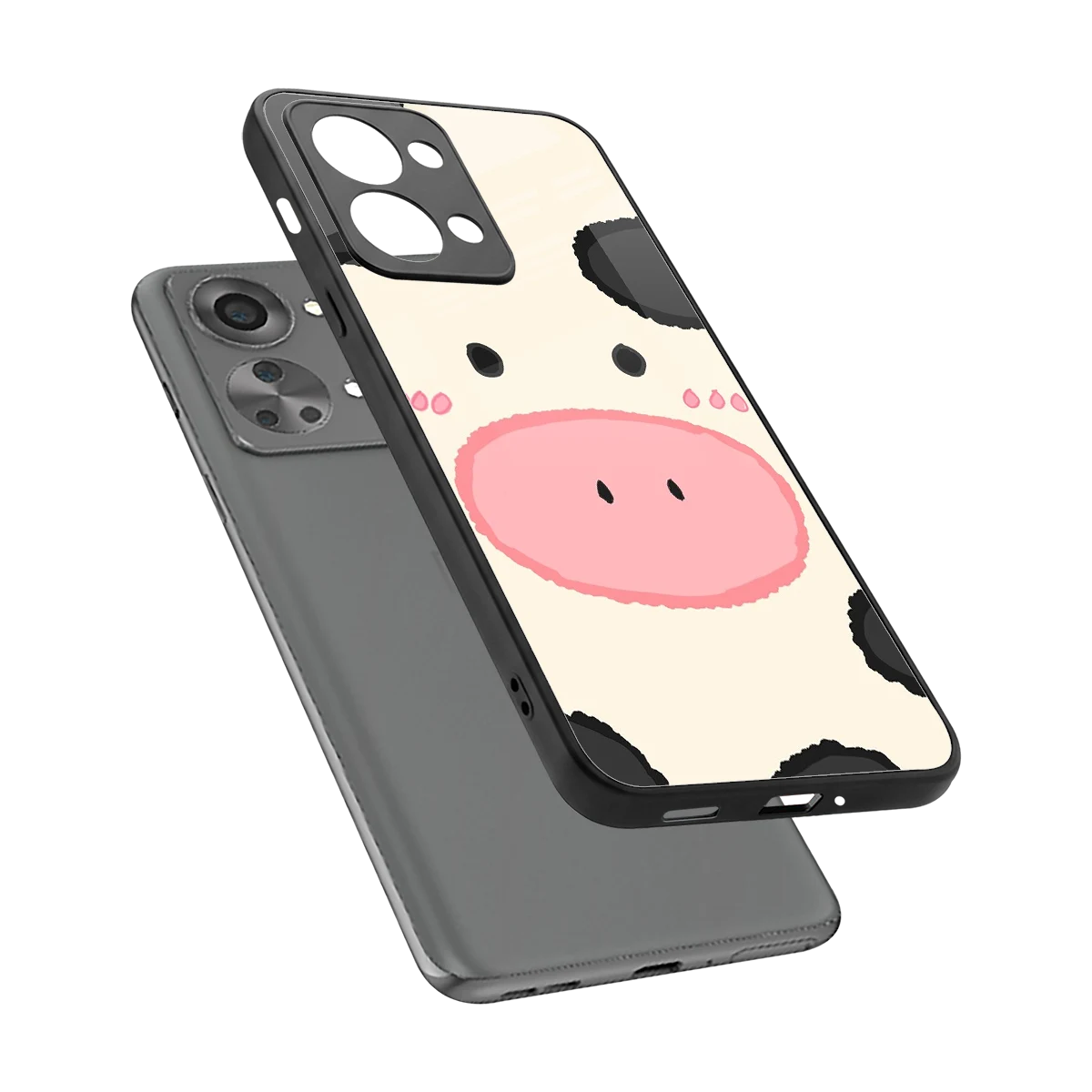 Moochic sleek oneplus nord 2t cover with tempered glass back and TPU edges