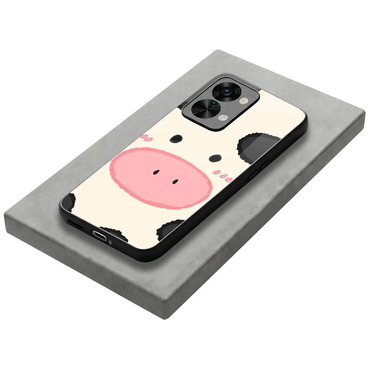 Moochic stylish phone case for oneplus nord 2t | glossy glass and slim fit