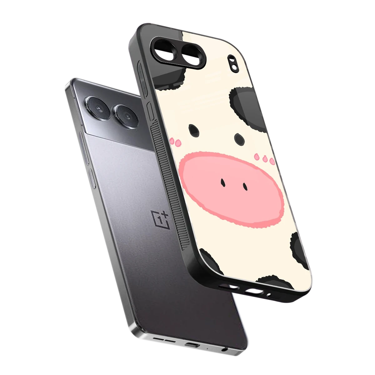 Moochic sleek oneplus nord 4 cover with tempered glass back and TPU edges