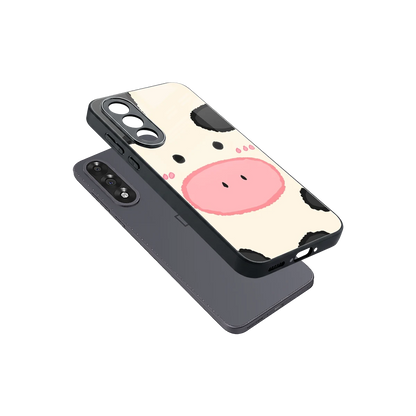 Moochic sleek oneplus nord 5 cover with tempered glass back and TPU edges