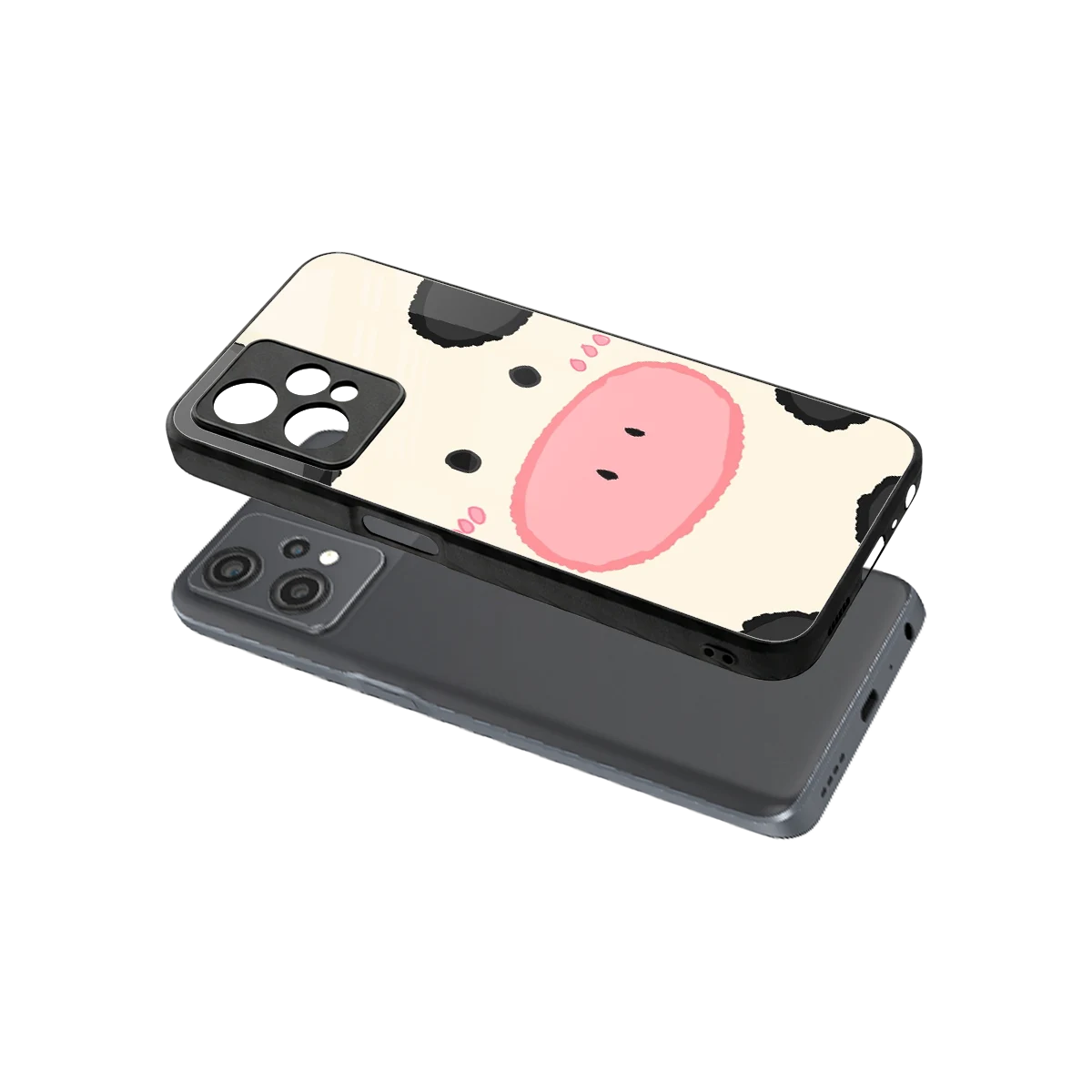Moochic sleek oneplus nord ce 2 lite cover with tempered glass back and TPU edges