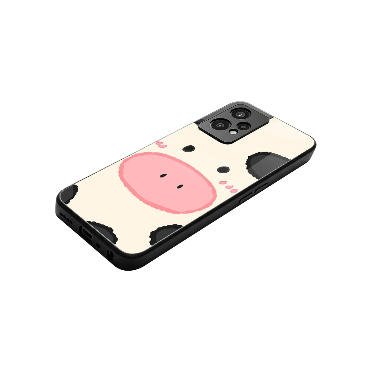 Moochic stylish phone case for oneplus nord ce 2 lite | glossy glass and slim fit