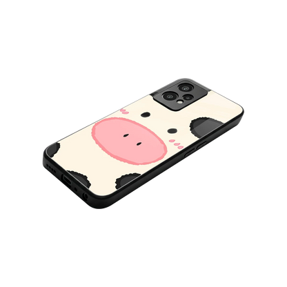 Moochic stylish phone case for oneplus nord ce 2 lite | glossy glass and slim fit