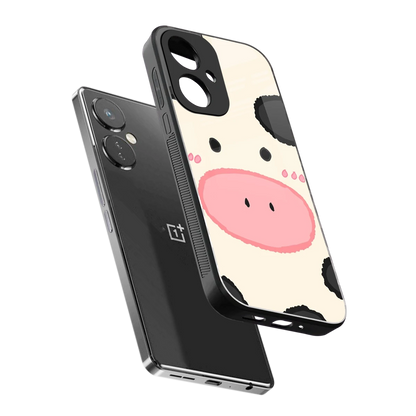 Moochic sleek oneplus nord ce 3 cover with tempered glass back and TPU edges