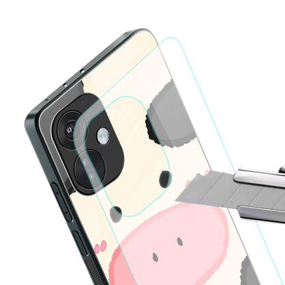 Moochic stylish phone case for oneplus nord ce 3 | glossy glass and slim fit