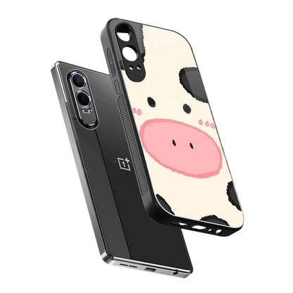 Moochic sleek oneplus nord ce 4 lite cover with tempered glass back and TPU edges
