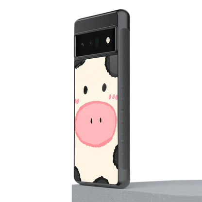 Moochic stylish phone case for google pixel 6 pro | glossy glass and slim fit