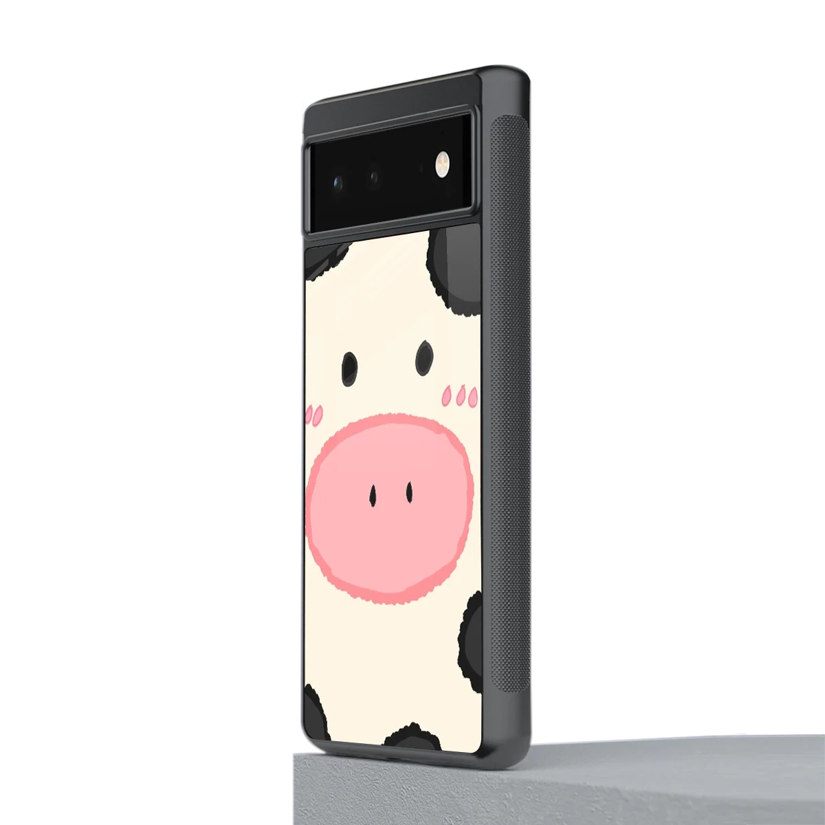 Moochic stylish phone case for google pixel 6a | glossy glass and slim fit