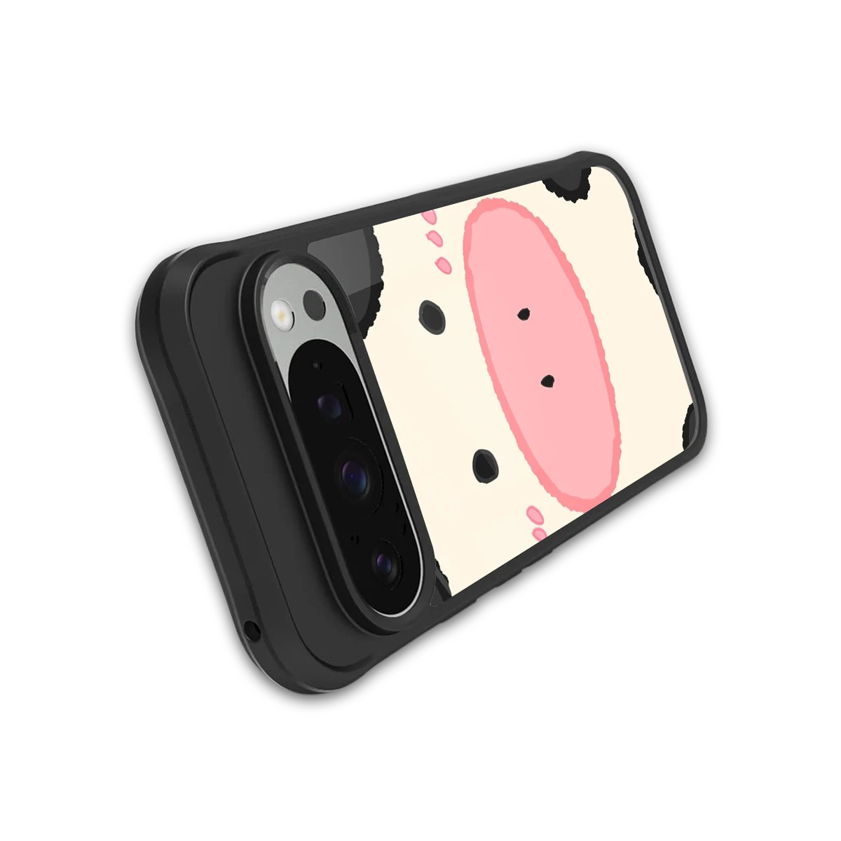 Moochic stylish phone case for google pixel 9 pro | glossy glass and slim fit