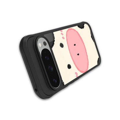 Moochic stylish phone case for google pixel 9 pro xl | glossy glass and slim fit