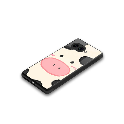 Moochic stylish phone case for google pixel 10a | glossy glass and slim fit