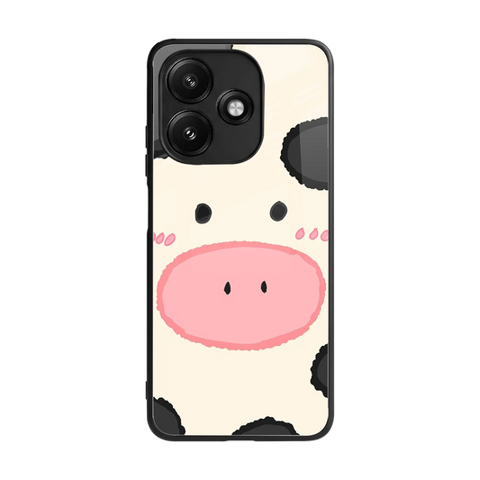 Moochic back phone cover | glass case for redmi 12 5g