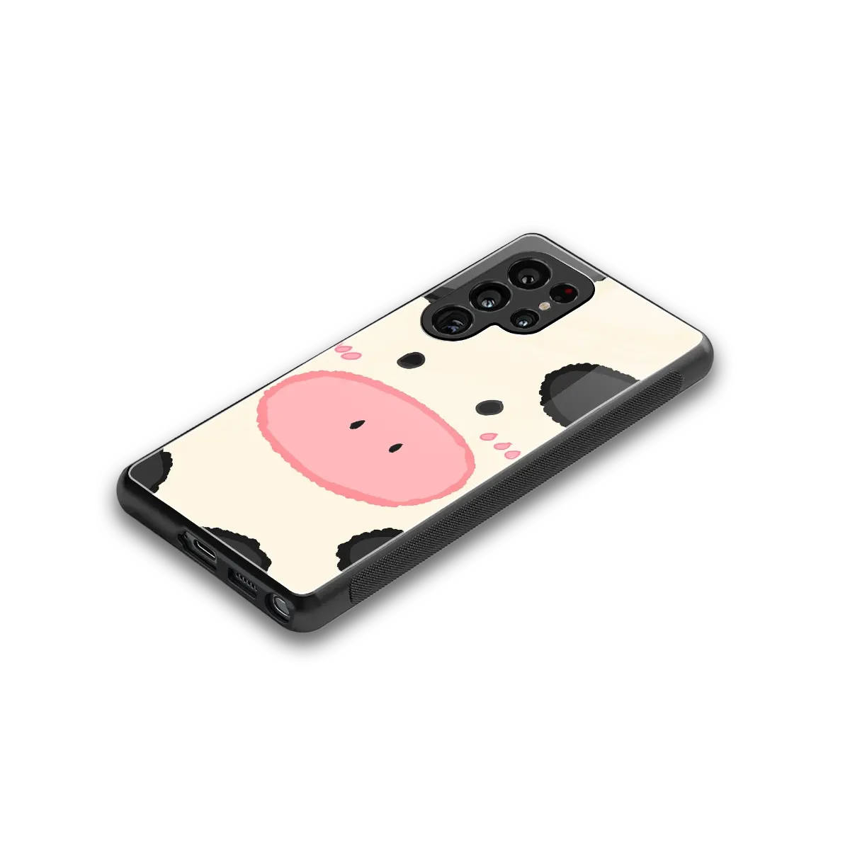 Moochic stylish phone case for samsung galaxy s25 ultra | glossy glass and slim fit