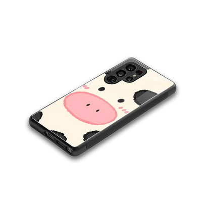 Moochic stylish phone case for samsung galaxy s25 ultra | glossy glass and slim fit