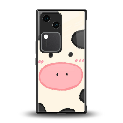 Moochic back phone cover | glass case for vivo v30