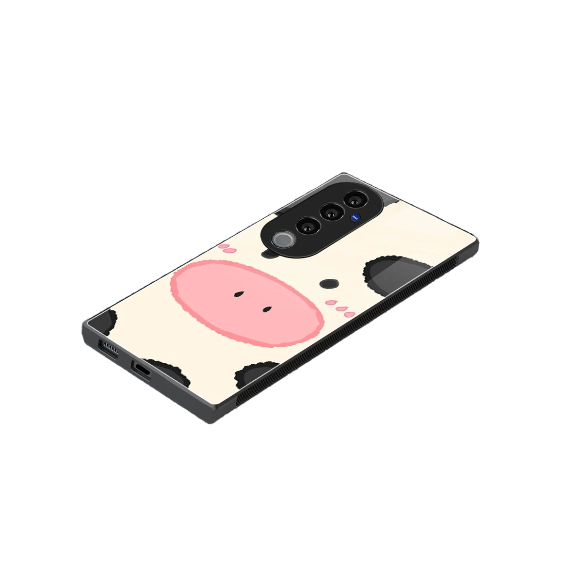 Moochic stylish phone case for vivo v40 pro | glossy glass and slim fit