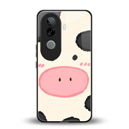 Moochic back phone cover | glass case for vivo v40e