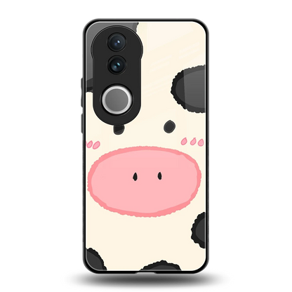 Moochic back phone cover | glass case for vivo v50