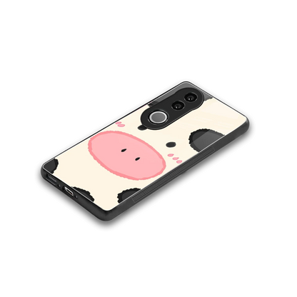 Moochic stylish phone case for vivo v50 | glossy glass and slim fit