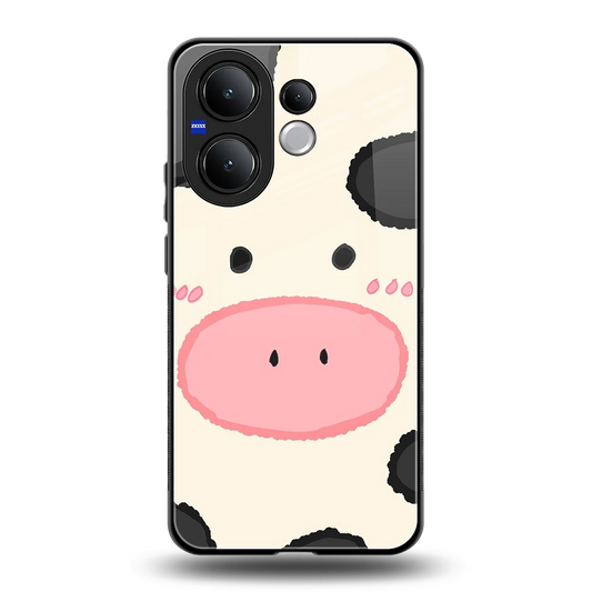 Moochic back phone cover | glass case for vivo v60