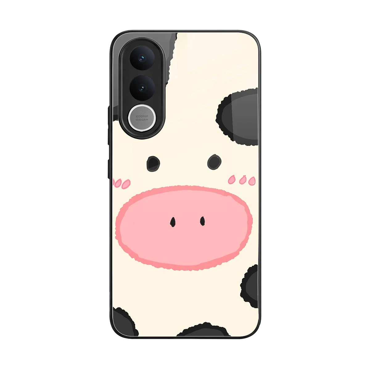 Moochic back phone cover | glass case for vivo v70 fe