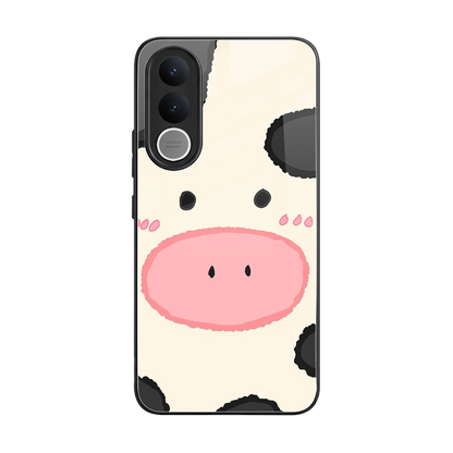 Moochic back phone cover | glass case for vivo v70 fe