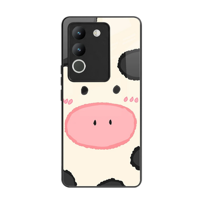 Moochic back phone cover | glass case for vivo y200 5g