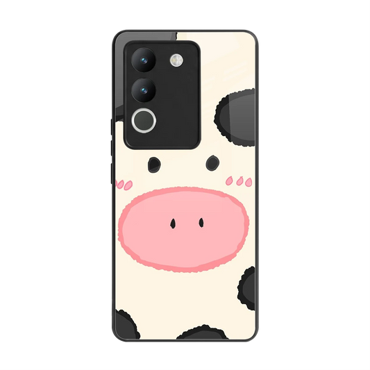 Moochic back phone cover | glass case for vivo y200 5g