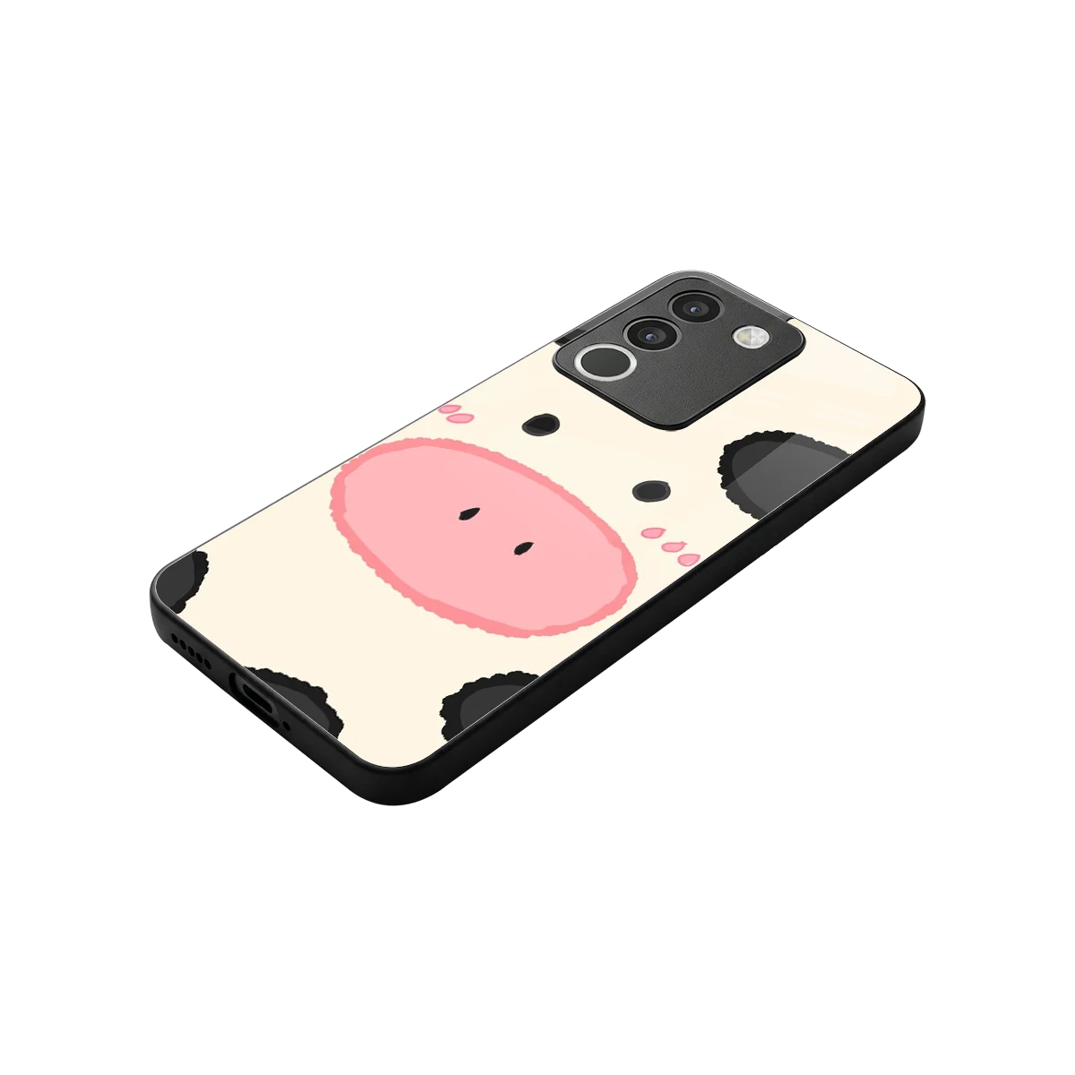 Moochic stylish phone case for vivo y200 5g | glossy glass and slim fit