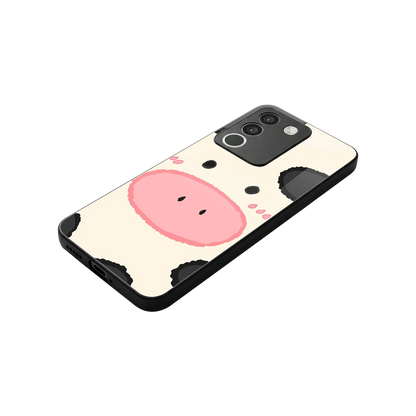 Moochic stylish phone case for vivo y200 5g | glossy glass and slim fit