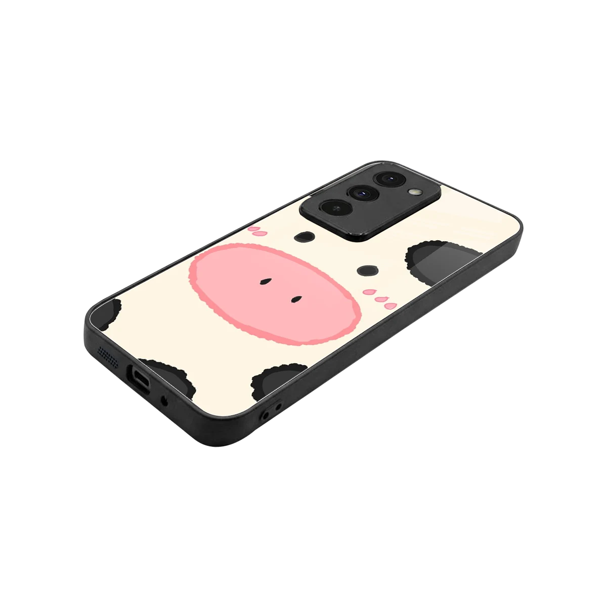 Moochic stylish phone case for redmi 15 5g | glossy glass and slim fit