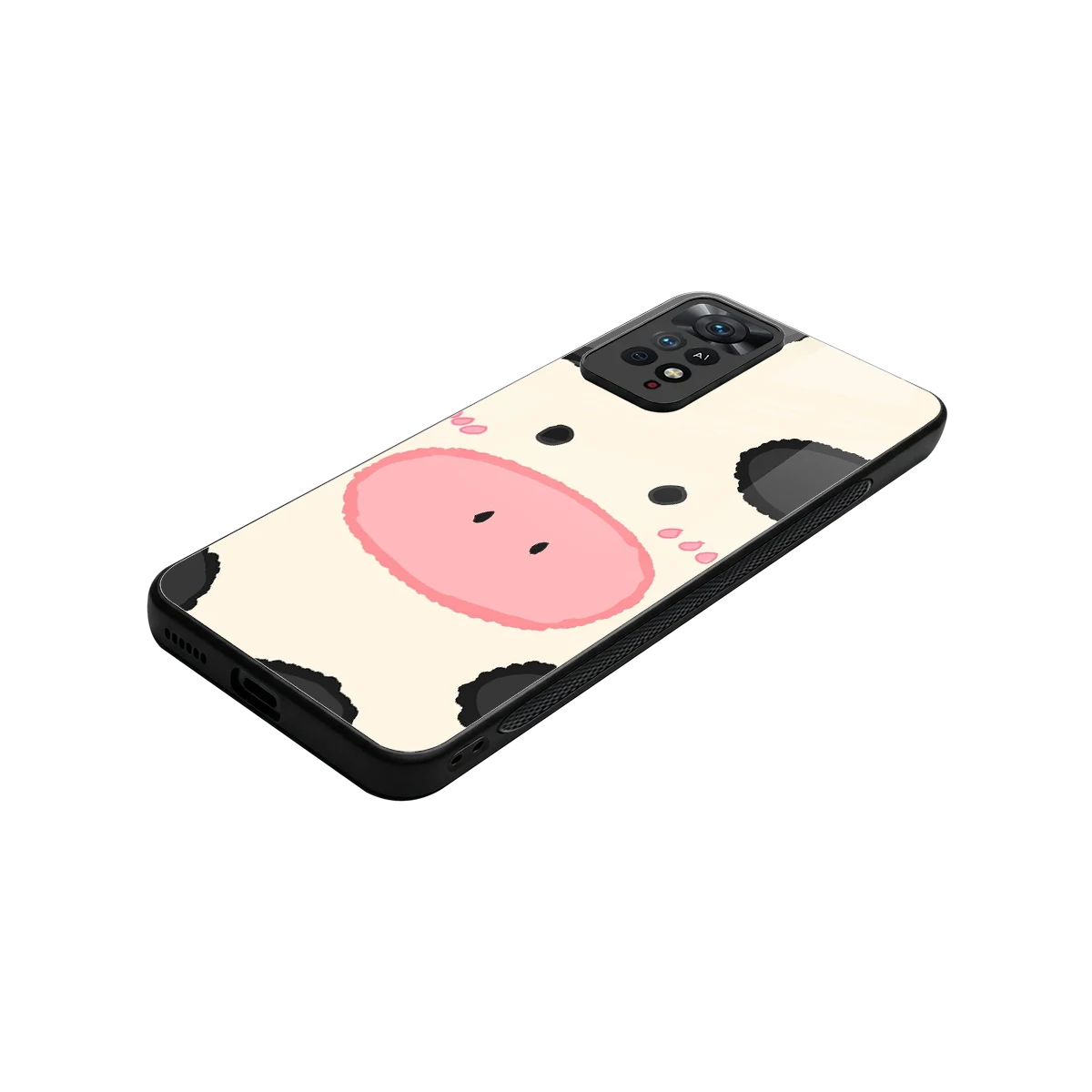 Moochic stylish phone case for redmi note 11 pro | glossy glass and slim fit