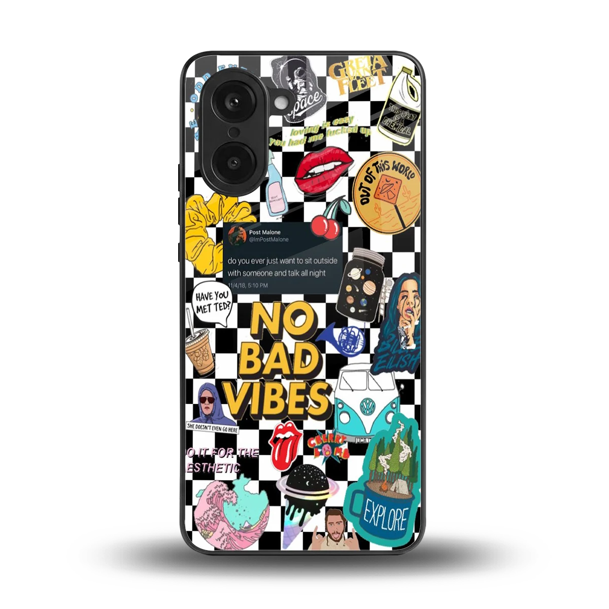 Mood Board back phone cover | glass case for oneplus nord ce5 5g