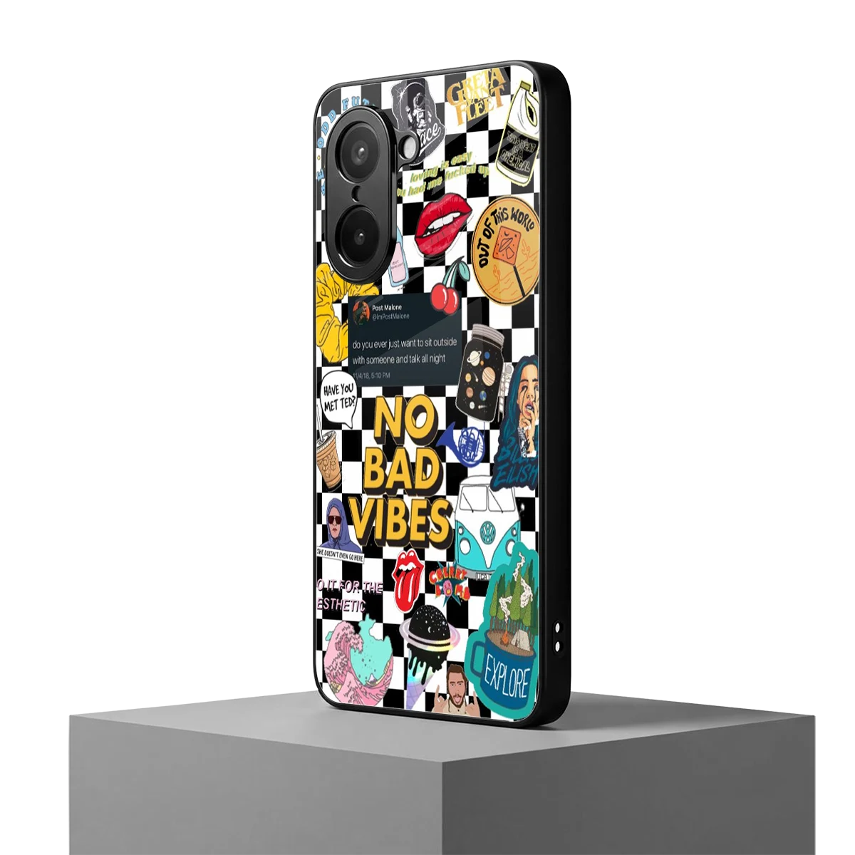 Mood Board oneplus nord ce5 5g mobile cover | shockproof glass phone case