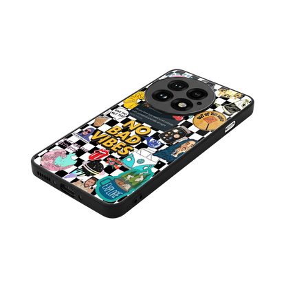 Mood Board stylish phone case for oneplus 13 | glossy glass and slim fit