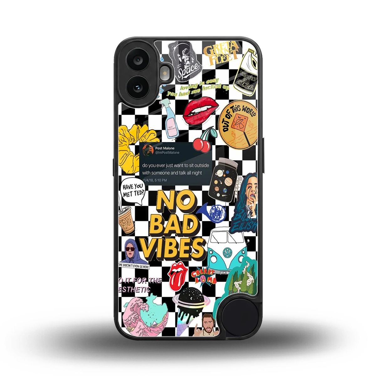 Mood Board back phone cover | glass case for cmf nothing phone 1