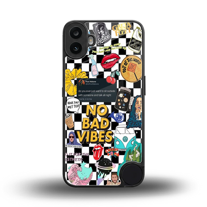 Mood Board back phone cover | glass case for cmf nothing phone 1