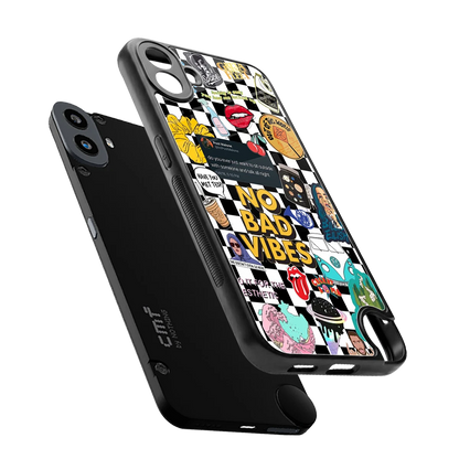 Mood Board sleek cmf nothing phone 1 cover with tempered glass back and TPU edges