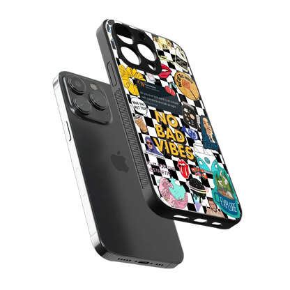 Mood Board sleek iphone 13 pro cover with tempered glass back and TPU edges