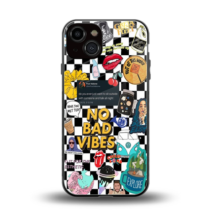 Mood Board back phone cover | glass case for iphone 13