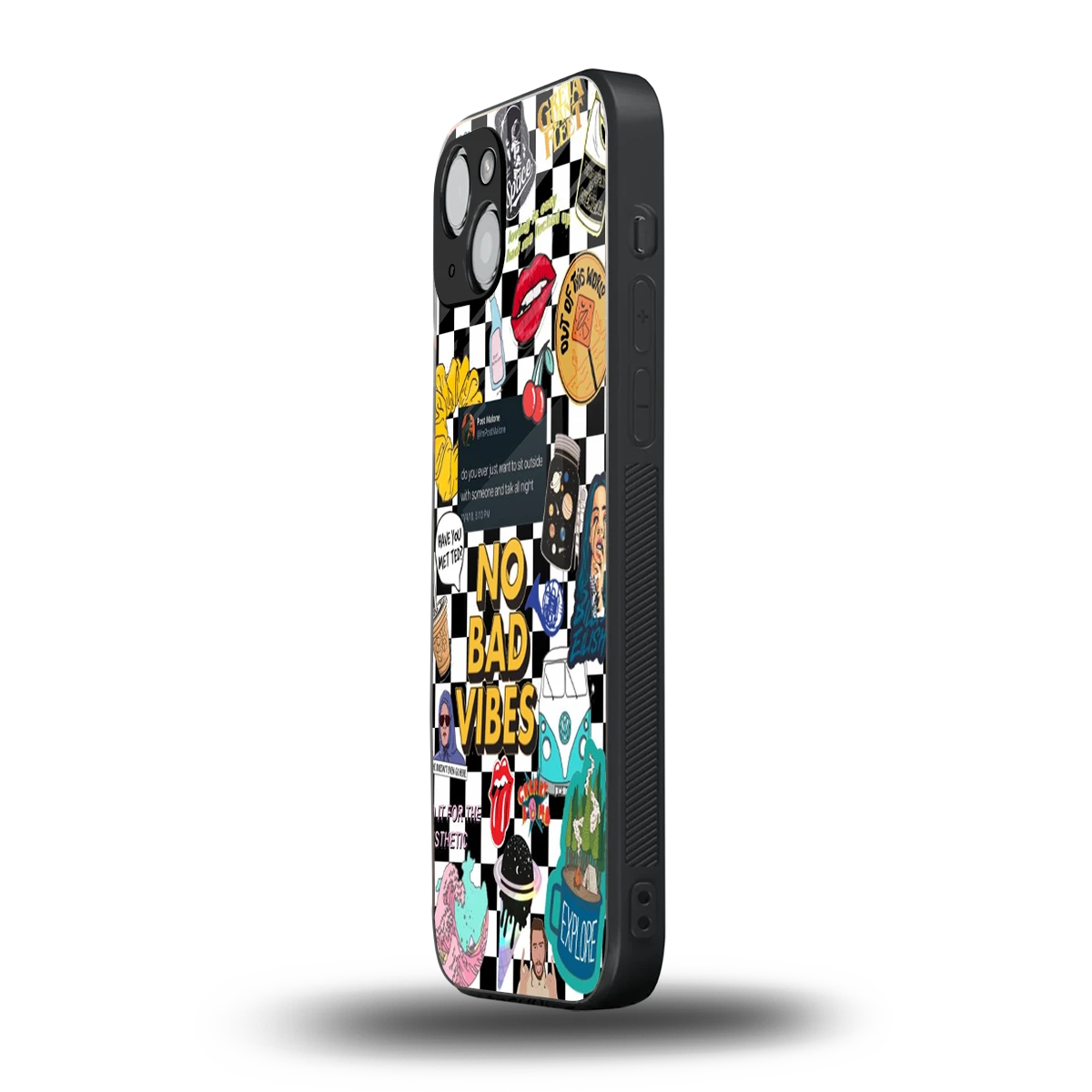 Mood Board iphone 13 mobile cover | shockproof glass phone case