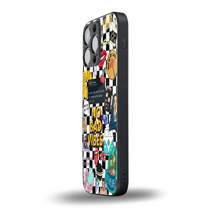 Mood Board iphone 16 pro max mobile cover | shockproof glass phone case