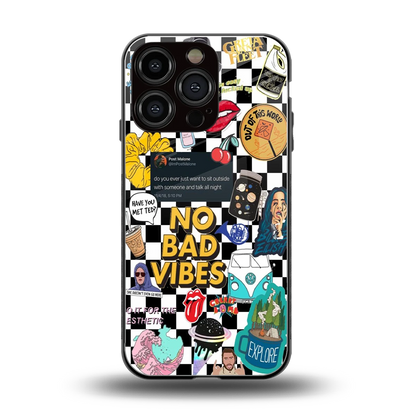 Mood Board back phone cover | glass case for iphone 16 pro